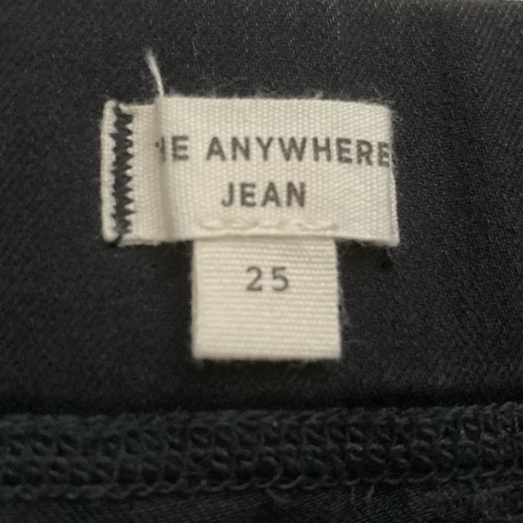 Madewell The Anywhere Jean Leggings Black size 25 - Picture 11 of 13
